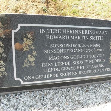 SMITH Edward Martin 1989-2012