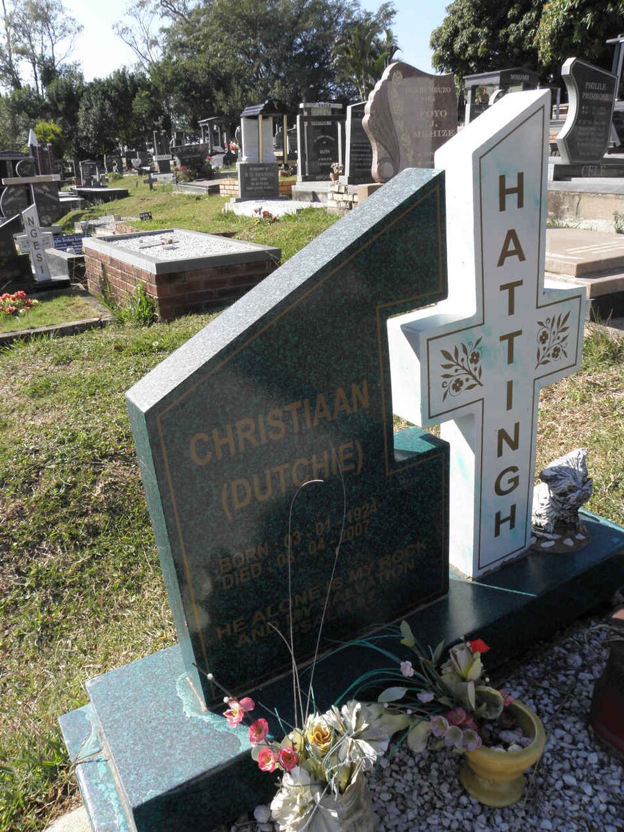 HATTINGH Christiaan 1924-2007