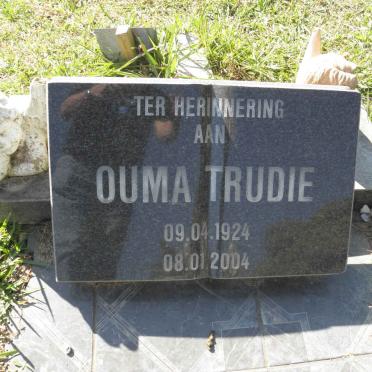 ? Trudie 1924-2004