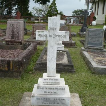 BAKEBERG Georg Heinrich Wilhelm 1877-1947