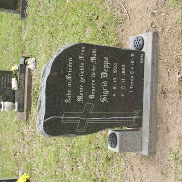 DEPPE Sigrid 1934-1993