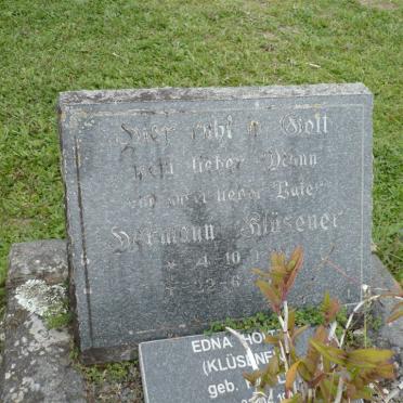 KLÜSENER Hermann 1898-1958 &amp;  Edna HOLTZ  formerly KLÜSENER, nee HOHLS 1915-2003