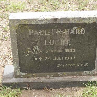 LUCHT Paul Richard 1903-1987