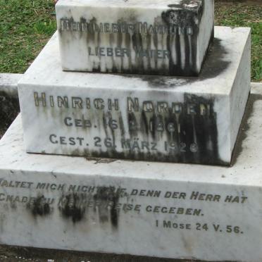 NORDEN Hinrich 1861-1926