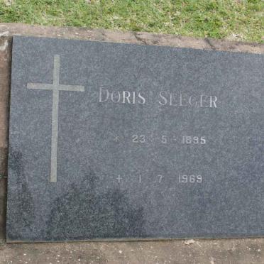 SEEGER Doris 1895-1969