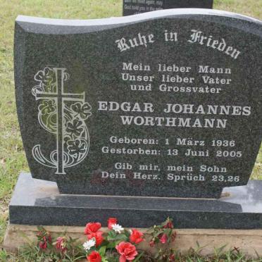 WORTHMANN Edgar Johannes 1936-2005
