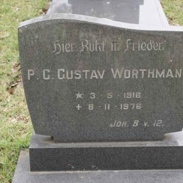 WORTHMANN P.C. Gustav 1916-1976