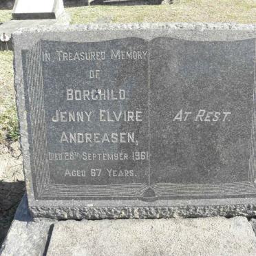 ANDREASEN Borchild Jenny Elvire -1961