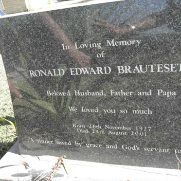 BRAUTESETH Ronald Edward 1927-2001