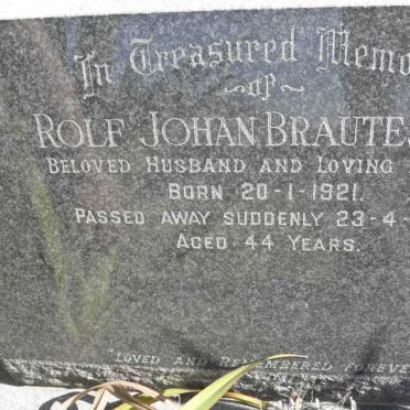 BRAUTESETH Rolf Johan 1921-1965