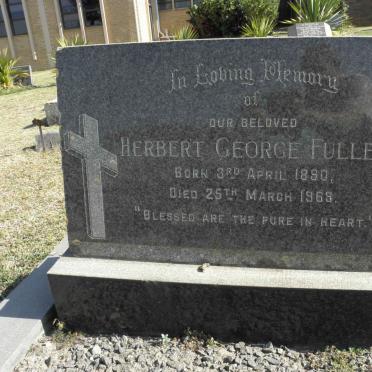 FULLER Herbert George 1890-1969