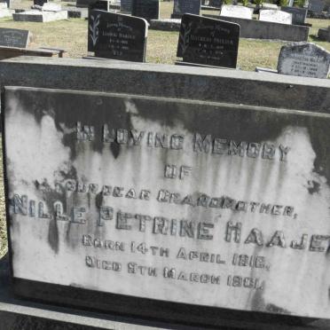 HAAJEM Nille Petrine 1816-1901