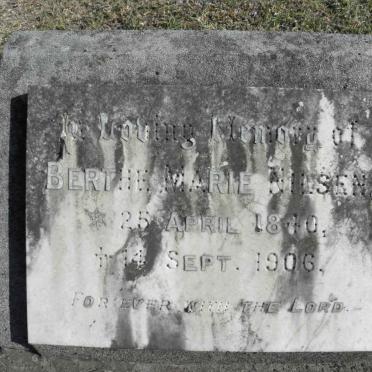 NILSEN Berthe Marie 1840-1906