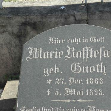 RAFFTESAETH Marie nee GNOTH 1863-1893