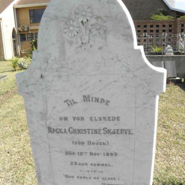 SKJERVE Ragna Christine nee HOJEN -1893