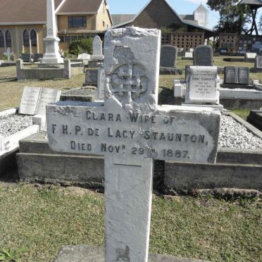 STAUNTON Clara, DE LACY -1887