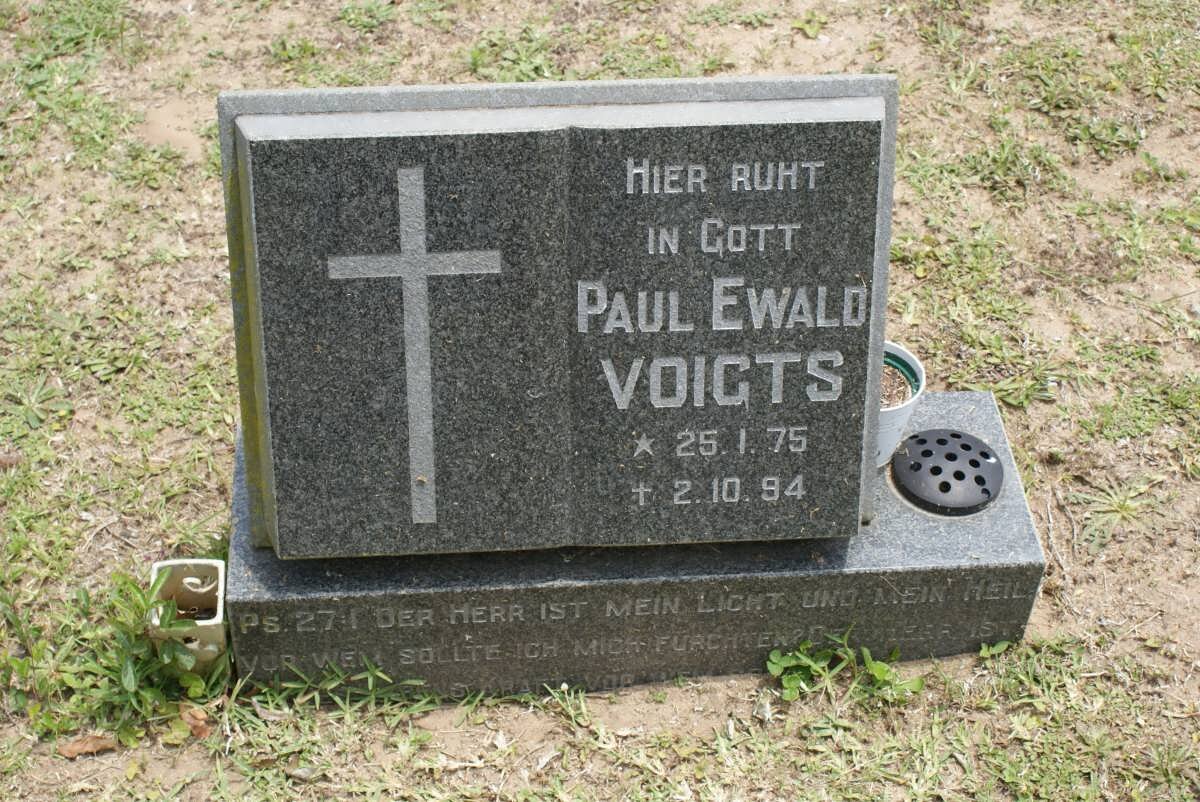 VOIGTS Paul Ewald ??75-??94