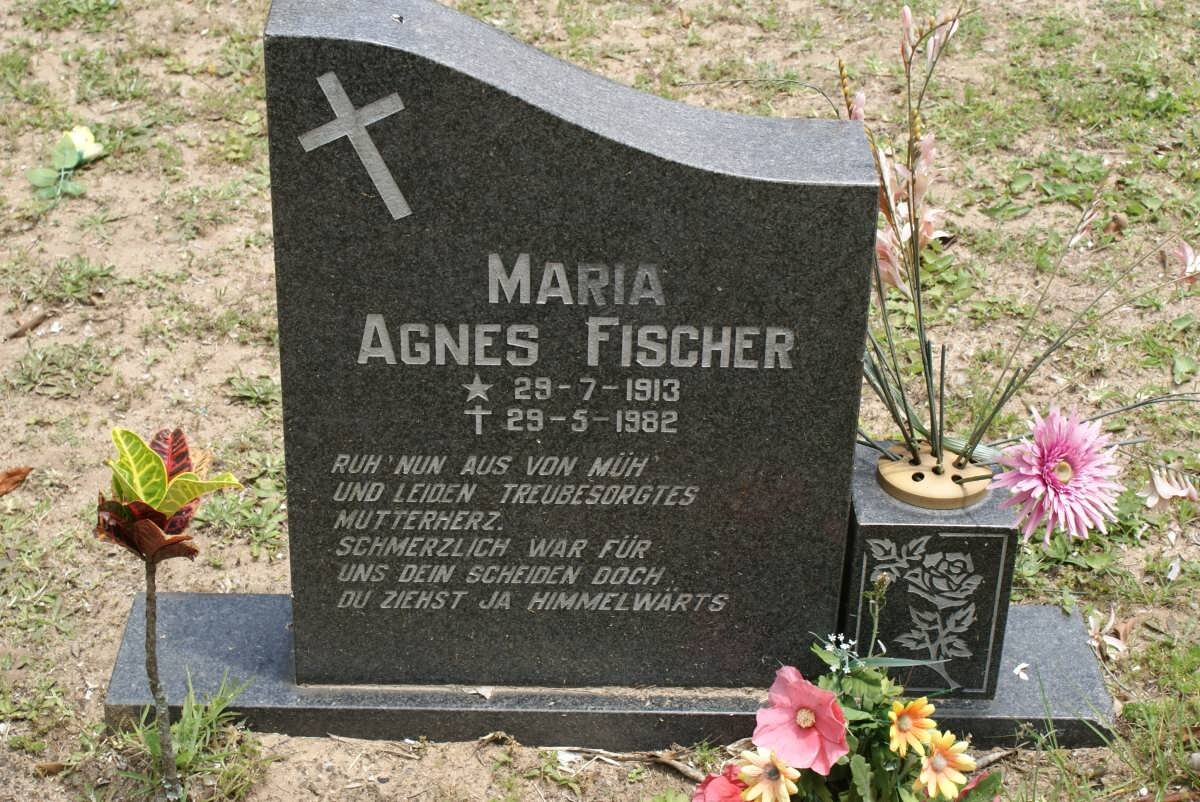 FISCHER Maria Agnes 1913-1982