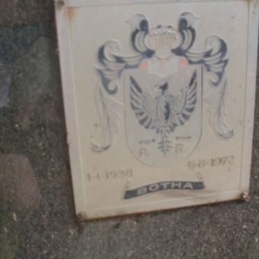 BOTHA P.R. 1938-1972