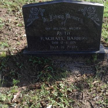 BARRON Ruth Rachael -1971