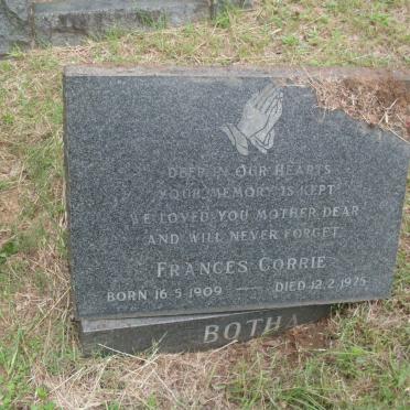 BOTHA Frances Corrie 1909-1975