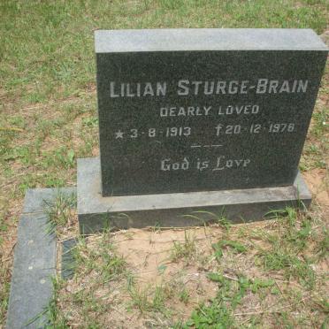 BRAIN Lilian, Sturge 1913-1978