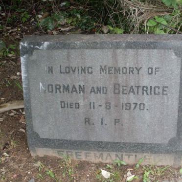 FREEMANTLE Norman &amp; Beatrice -1970