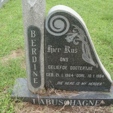 LABUSCHAGNE Berdine 1964-1984