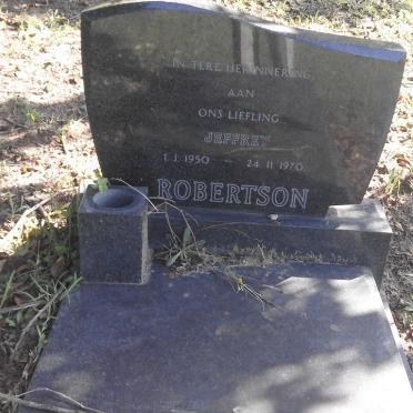 ROBERTSON Jeffrey 1950-1970