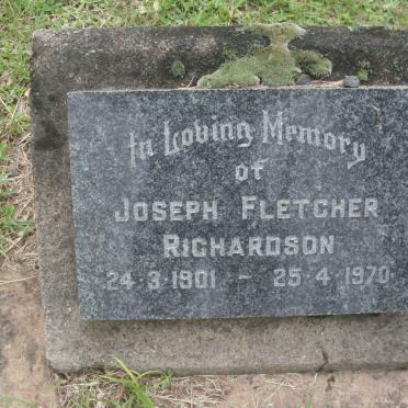 RICHARDSON Joseph Fletcher 1901-1970