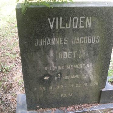 VILJOEN Johannes Jacobus 1912-1975