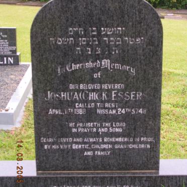 ESSER Joshua -1988