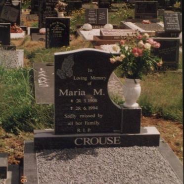 CROUSE Maria M. 1908-1994