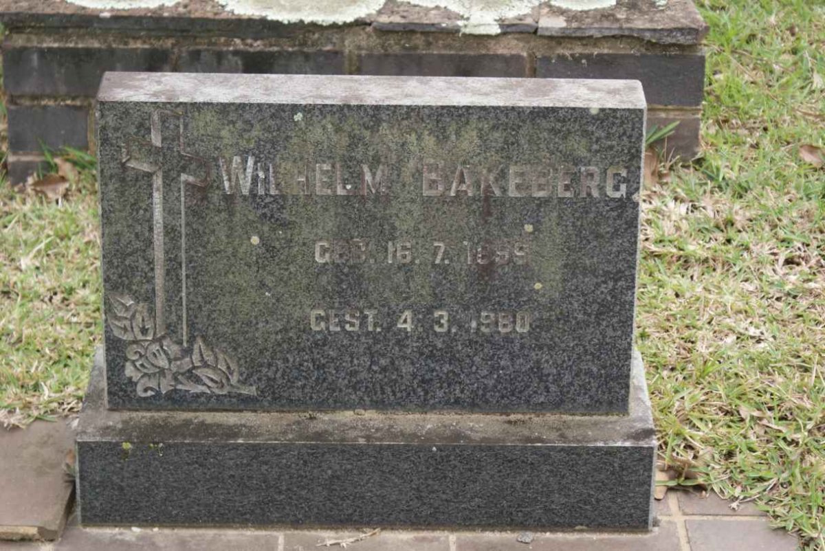 BAKEBERG Wilhelm 1899-1980