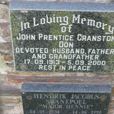 CRANSTON John Prentice 1913-2000