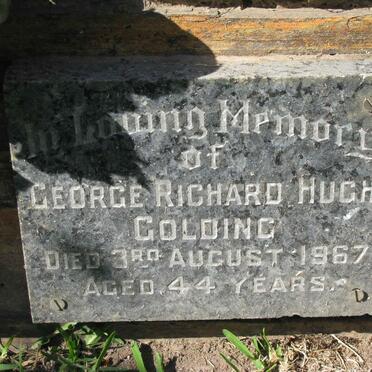 GOLDING George Richard Hugh -1967
