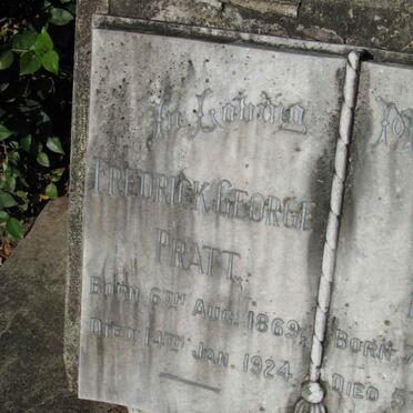 PRATT Frederick George 1869-1924