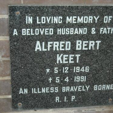 KEET Alfred Bert 1946-1991
