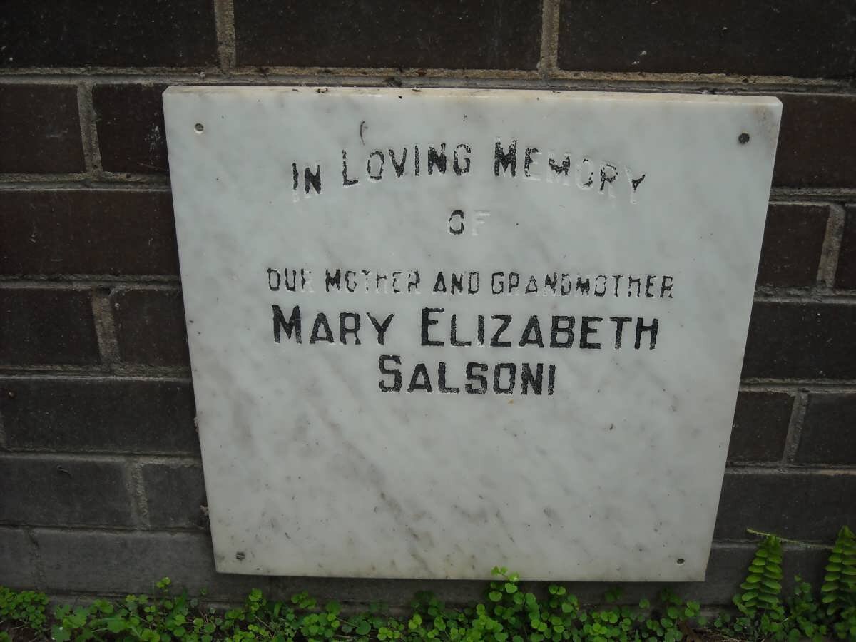 SALSONI May Elizabeth