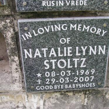 STOLTZ Natalie Lynn 1969-2007