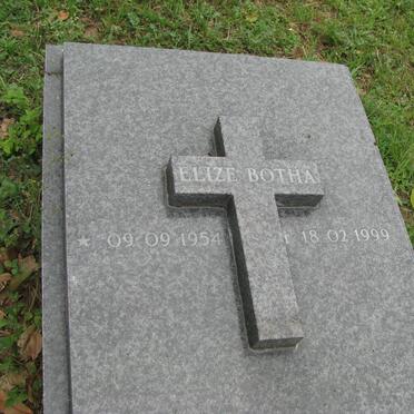 BOTHA Elize 1954-1999