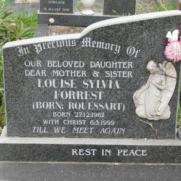 FORREST Louise Sylvia nee ROUESSART 1962-1999
