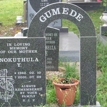 GUMEDE Nokuthula Y. 1962-2001
