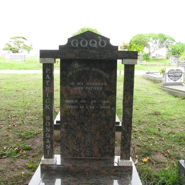 GOQO Patrick Bongani 1947-2005