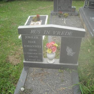 JONKER Isak Johannes 1938-2000