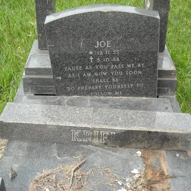 KRIEL Joe 1935-1988
