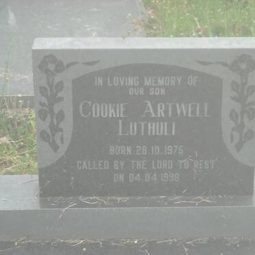 LUTHULI Cookie Artwell 1975-1998