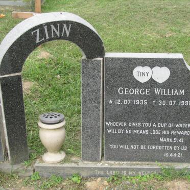 ZINN George William 1935-1992