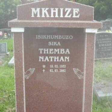 MKHIZE Themba Nathan 1932-2002