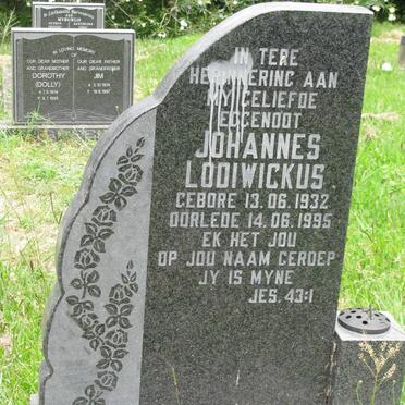PREEZ Johannes Lodewickus, du 1932-1995